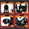 thumbnail image 6 of Demi Bonn 67" Tall Gothic Cat Tree for Large Cats, Cat Tower with Sisal Scratching Posts, Bat-Shaped Hanging Ball, Multi-Level Spooky Cat Condo, Black, 6 of 7