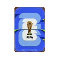thumbnail image 1 of FIFA WORLD CUP Cartel de metal, decoración de pared con cartel de metal personalizado, regalos para aficionados, amigos, familia y seres queridos 30x20 cm, 1 of 6