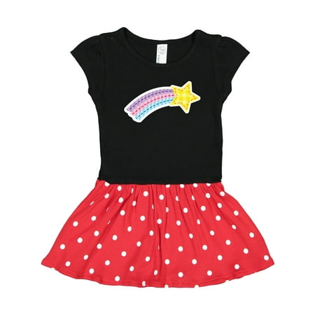 

Inktastic Shooting Star Space Gift Toddler Girl Dress