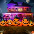 thumbnail image 5 of Halloween Inflatable Decoration Black Cat Eating Pumpkin Decoration Outdoor Holiday Decor, LED Lights Blow Up Halloween Yard Decorations, Inflatables Outdoor for Holiday Garden Lawn Indoor Party Deco, 5 of 5