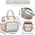 thumbnail image 5 of White Fairy Castle Pattern Womens Lunch Box for Work,Insulated Large Lunch Bag for Tween and Teen,Loncheras Para Mujer,Leakproof Adult Lunch Bag for Work,Beach,Travel,Picnic,Camping, 5 of 7
