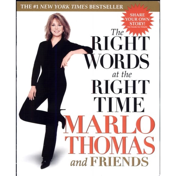 Pre-Owned The Right Words at the Right Time (Paperback) 074344650X 9780743446501