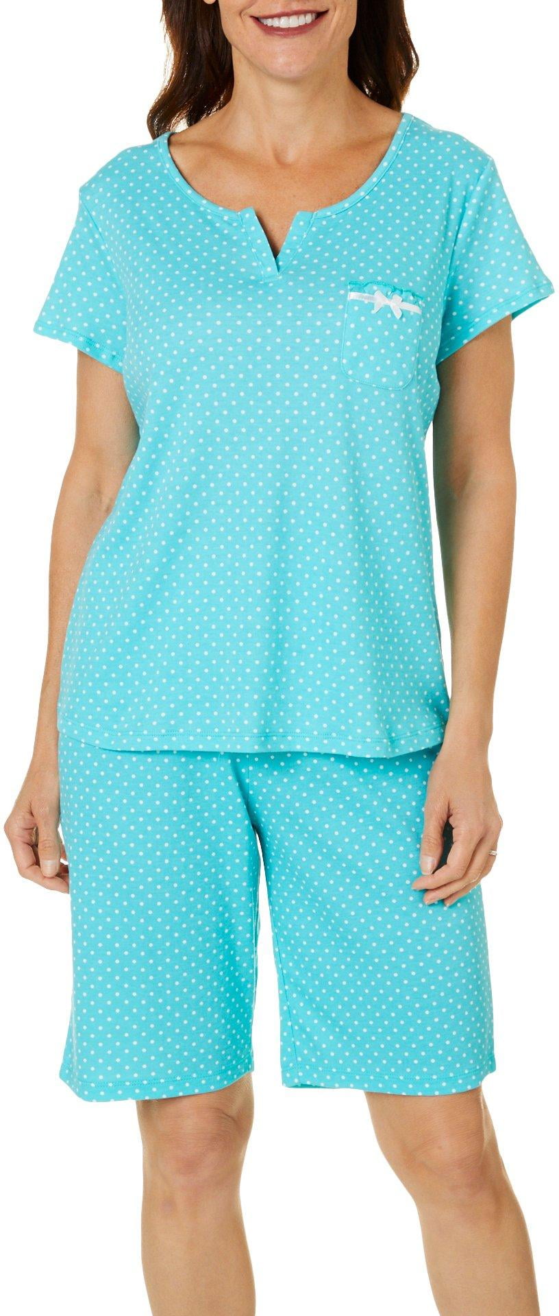 sleepwear shorts set