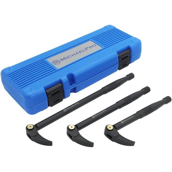 MichaelPro MP009080 3Pc Indexing Pry Bar Set – 10”, 12”, 15”