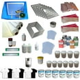 thumbnail image 2 of INTBUYING 3 Color Screen Printing Kit T-Shirt Printing Press 4 Station Screen Printing Machine Press DIY T-Shirt Printer, 2 of 8