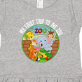 thumbnail image 4 of Inktastic 1st Trip to Zoo Animals Girls Toddler Dress, 4 of 5
