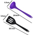 thumbnail image 2 of Juego de utensilios de cocina para cocina, 2 piezas, utensilios de cocina de silicona antiadherentes todo en uno, 2 of 5