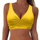 thumbnail image 2 of Trajes de baño para mujer, Trajes de baño para mujer, Traje de baño liso sin mangas para mujer, Traje de baño con relleno y efecto push-up, Blusa de traje de baño para mujer, 2 of 5