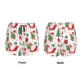 thumbnail image 3 of KLL Gnomes Merry Christmas Pattern Shorts Women,Athletic Shorts High Waisted Running Shorts Pocket Sporty Short Gym Elastic Workout Shorts-Large, 3 of 7