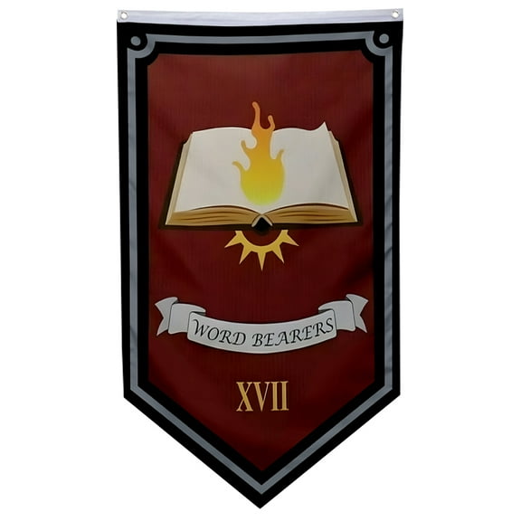 Word Bearers Legion V-Shape Flag Banner Home Yard Garden Decor 30x50in