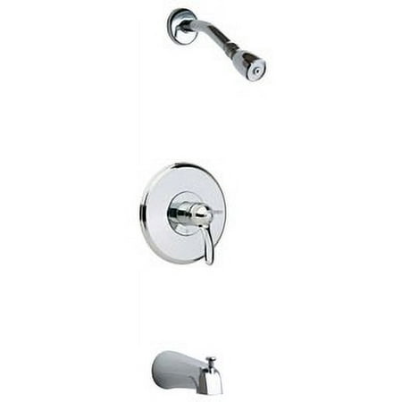 Chicago Faucets 1905-Tk 2.5 GPM Tub And Shower Trim Package - Chrome