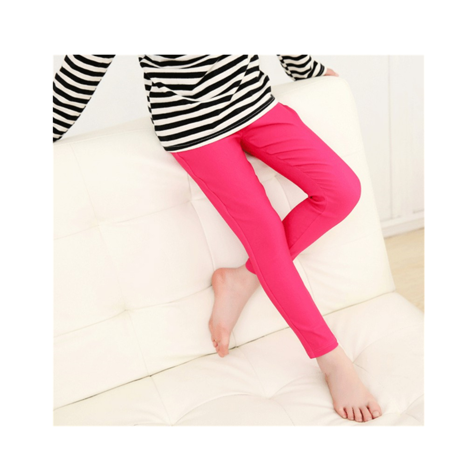 Baby girl trousers with feet Clearance