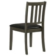 thumbnail image 4 of Parkwood 5-piece Square Dining Table Set Dark Ash Brown, 4 of 13