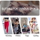 thumbnail image 4 of Pantalones de yoga para mujer Estampado teñido anudado Cintura alta Bodycon sin costuras Absorbe la humedad, 4 of 8