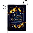 thumbnail image 1 of Breeze Decor G158636-BO Retirement Fun Begins Celebration Double-Sided Decorative Garden Flag, Multi Color, 1 of 1