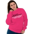 thumbnail image 4 of Dont Succeed Fix Ponytail Start Again Women Plus Size Crewneck Sweatshirt Brisco Brands 3X, 4 of 5