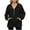Black_3, variant on Godom Women's Sweatshirt Quarter-Zip V Neck Fleece Pullover Hoodie Oversized Hoodies