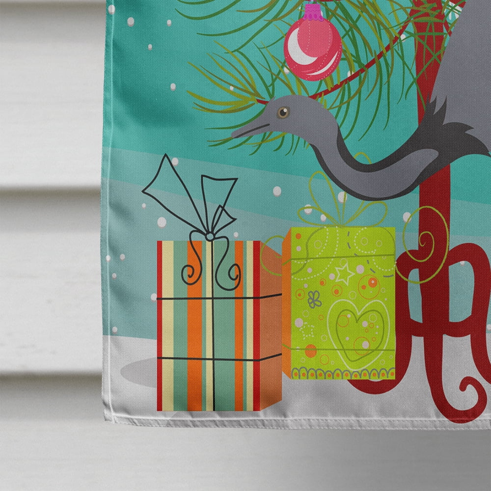Caroline's Treasures BB9290CHF Rhea  Christmas Flag Canvas House Size , Large, multicolor