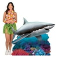 thumbnail image 2 of Shark Cardboard Stand-Up, 3' 8¼" x 4' 4", 2 of 3