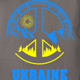 thumbnail image 3 of CafePress - Ukraine Flag Ukrainian Pride Peace Symbol T Shirt - Womens Comfort Colors® Shirt, 3 of 4