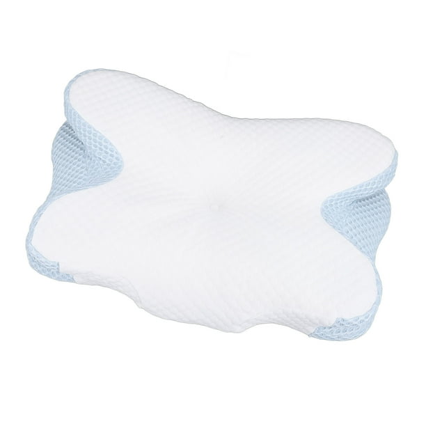 Almohada Cervical, Almohada De Apoyo Para El Cuello, Mejor Sueño, Agradable Para La Piel, Transpirable, 2 Alturas Para Dormir En La Cama