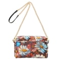 thumbnail image 2 of FORMRS Women Crossbody Purse with Chain Strap Vegan Leather Shoulder Handbag, Vibrant Floral, 2 of 7