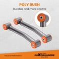 thumbnail image 2 of BFO Adjustable Heavy Duty Front Lower Control Arms Kit for Cherokee XJ MJ 1986 1987, 2 of 6