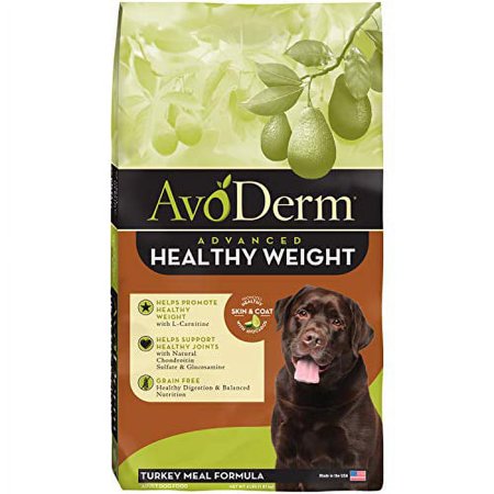 UPC: 0052907001819 | AvoDerm Natural Advanced Healthy Weight Dry Dog Food 4 lb