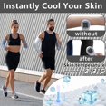 thumbnail image 3 of 2025 Latest Model Unisex Arm Sleeves 4 Pairs UV Protection Sun Protection Cooling Sports S, 3 of 4