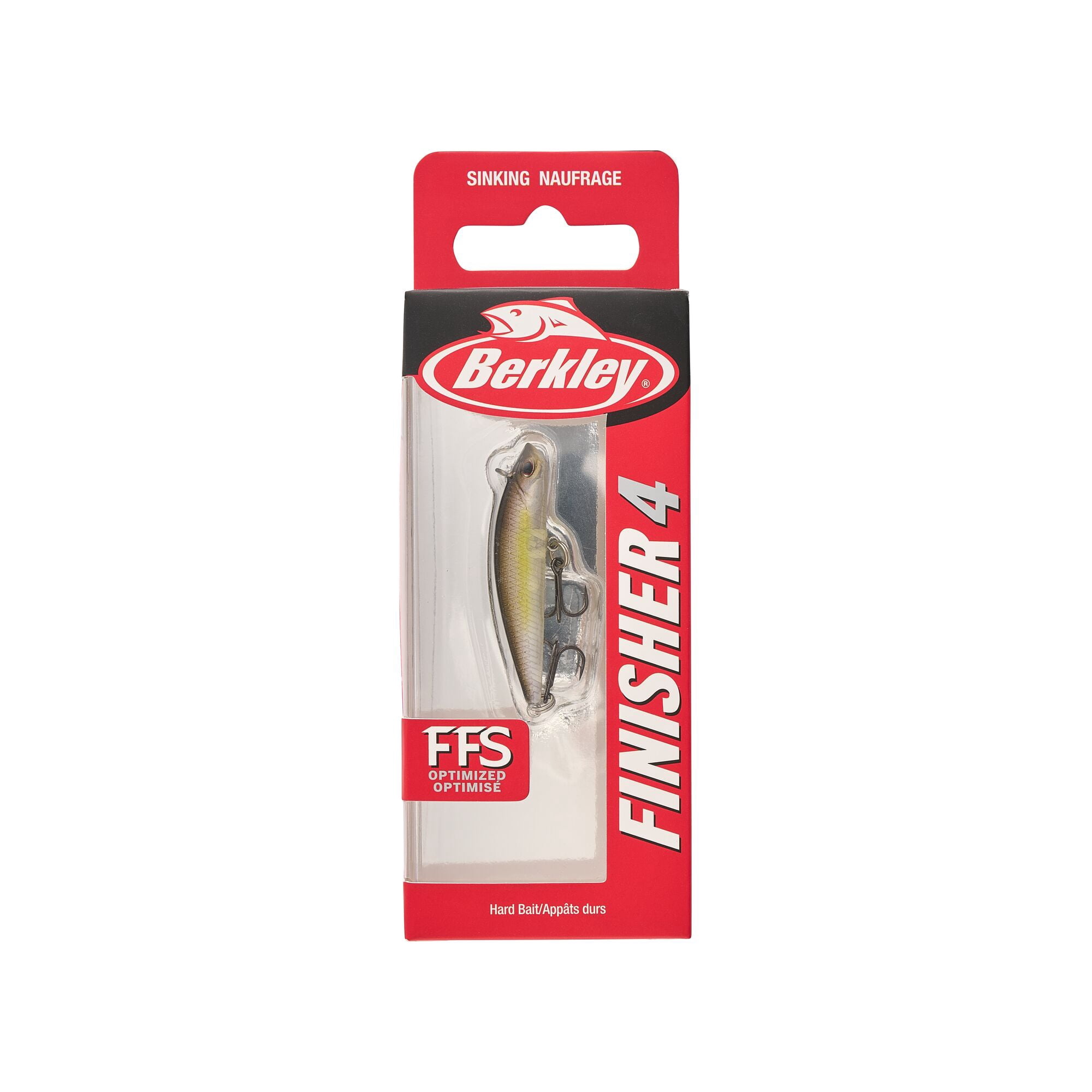 Berkley Finisher, 1.75 in, Glide Baits, Stealth Shad (1 Count)