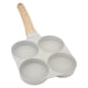 thumbnail image 5 of Sartén antiadherente de 4 agujeros para huevos, hamburguesas, Mini sartén para tortilla de 4 tazas con mango para Cocina de Inducción de fondo plano Universal, 5 of 8