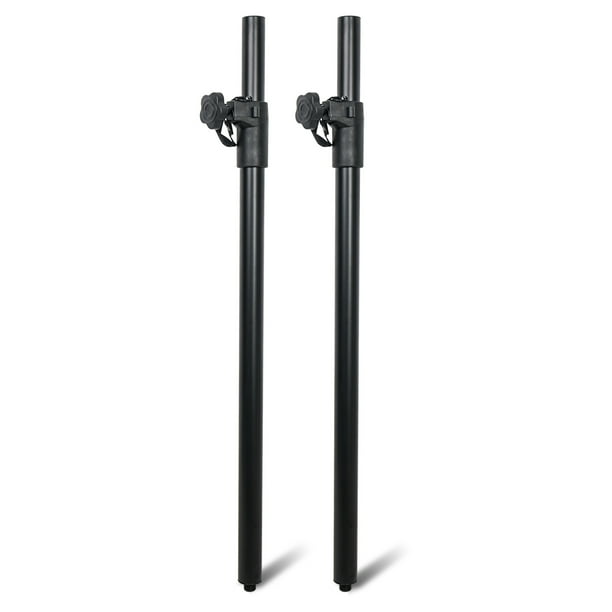 Sound Town 2Pack Subwoofer Speaker Poles with Adjustable Height and M20 Thread