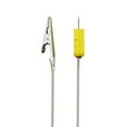 PerfectPrime TL0500, KType Sensor Probes Alligator Clip Probe for K