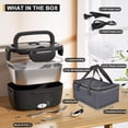 thumbnail image 2 of DCUTIE Electric Lunch Box, 1.5L Safe Food Warmer for Rice and Meals, Leakproof, 2 of 7