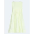 thumbnail image 6 of Free Assembly Women's Sleeveless Pleated Mini Dress, Sizes XS-XXL, 6 of 6