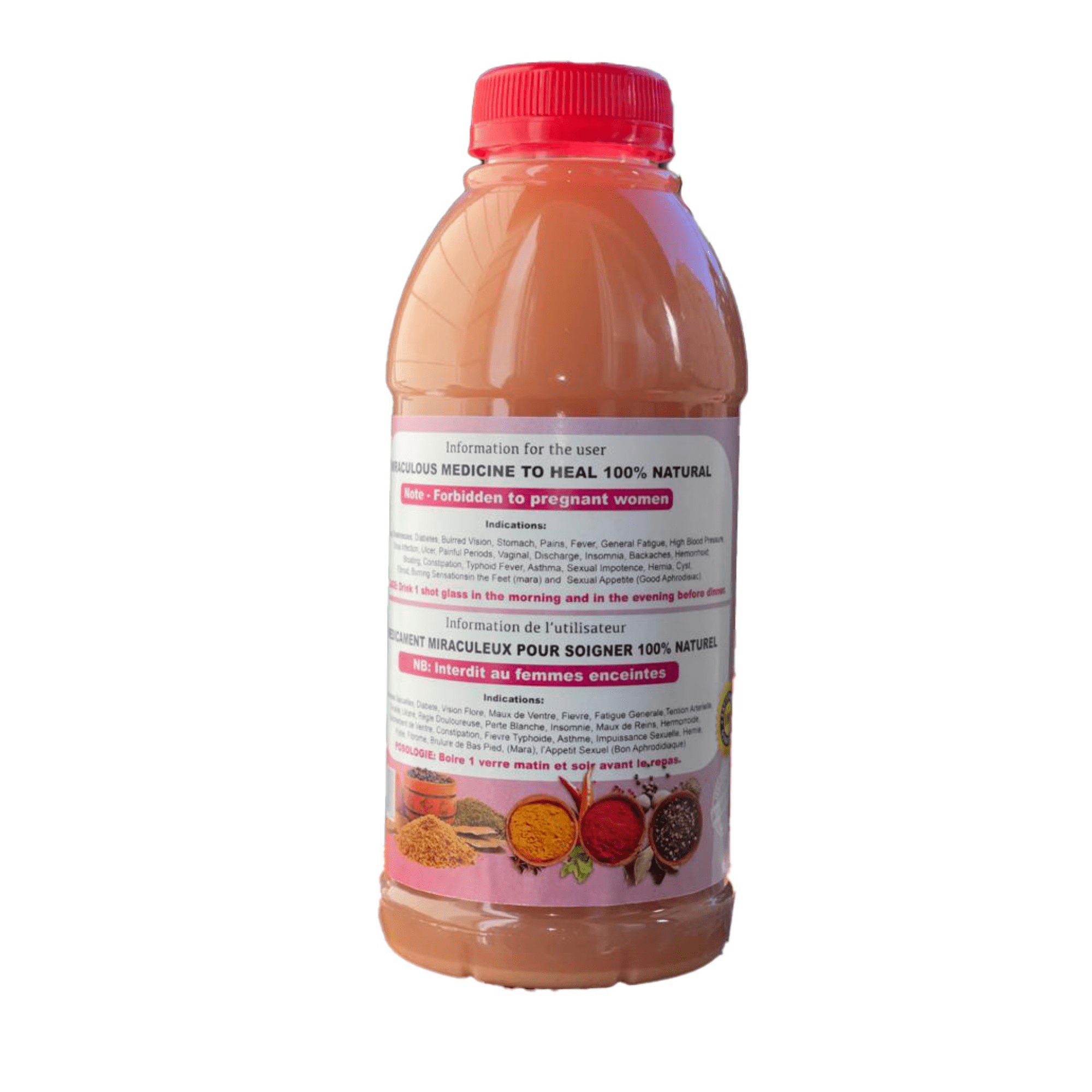 La Paix Congnons Moussos / ATTOTE / Organic Natural Herbal Drink / Pack of  2
