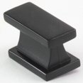 thumbnail image 4 of Southern Hills Black Cabinet Knobs - Rectangle - Pack of 5 - Kitchen Cabinet Knobs - Cabinet Hardware Pulls - SHKM001-BLK-5, 4 of 6