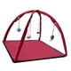 thumbnail image 3 of Tienda plegable para gatitos, alfombra lavable para mascotas, ayuda a los gatos a hacer ejercicio, estera de juego, centro de actividades para gatos, Rojo, 3 of 10