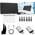 thumbnail image 2 of XPPen Deco 01 V2 Graphics Tablet 10x6.25 Inch Drawing Tablet 8192 Levels Pressure Battery-Free Pen with Tilt Function Android/Chromebook Supported Online Teaching Tablet Black, 2 of 8