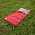 thumbnail image 4 of Ozark Trail 10C Sleeping Bag, 72" (L) x 30" (W), Temp Rating +50℉/+10℃, Polyester Fabric, Red, 4 of 8