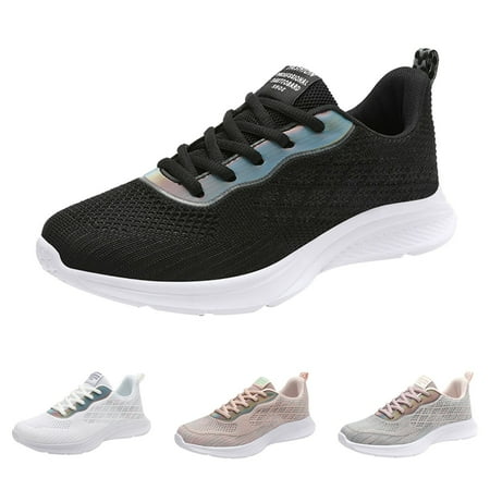 

Cathalem Sneaker Wedges Shoes for Women Wedding Ladies Shoes Fashion Casual Mesh Breathable Fresh Foam Sneaker - Women s Grey 8.5