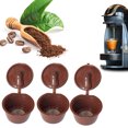 thumbnail image 4 of With Spoon & Brush Food Grade Durable Coffee Pod, Coffee Filter, For Cafe Home Black,Coffee, 4 of 8