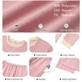 thumbnail image 5 of UVN Outfit Sets for Women Fall Winter Long Sleeve Tops and Pants Two Piece Lounge Sets Vacation Travel Sweatsuit Tracksuit, 5 of 8