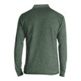 thumbnail image 3 of CCRFTGI Men's Polo Shirts Casual Long Sleeve Shirt Lapel Collared Thermal Button Up Pullover Classic Basic T-Shirt with Pocket Green 2XL, 3 of 4