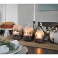 thumbnail image 6 of AuldHome Design Hurricane Lamp Candle Holders (Set of 3); Glass Decorative Lantern Candle Covers, 6 of 6