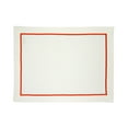 thumbnail image 2 of Linen Placemats With Red Borders, Set of 4, 2 of 3
