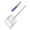 Blue, variant on YAHHU Stainless Steel Cat Litter Shovel Long Handle Cat Scooper Kitty Metal Scooper for Pet Beaches Litter Boxes, Blue (13.78 in / 35 cm)