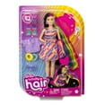 thumbnail image 7 of Barbie Totally Hair Fashion Doll with Heart Theme, Extra-Long Hair & 15 Styling Accessories, 7 of 7