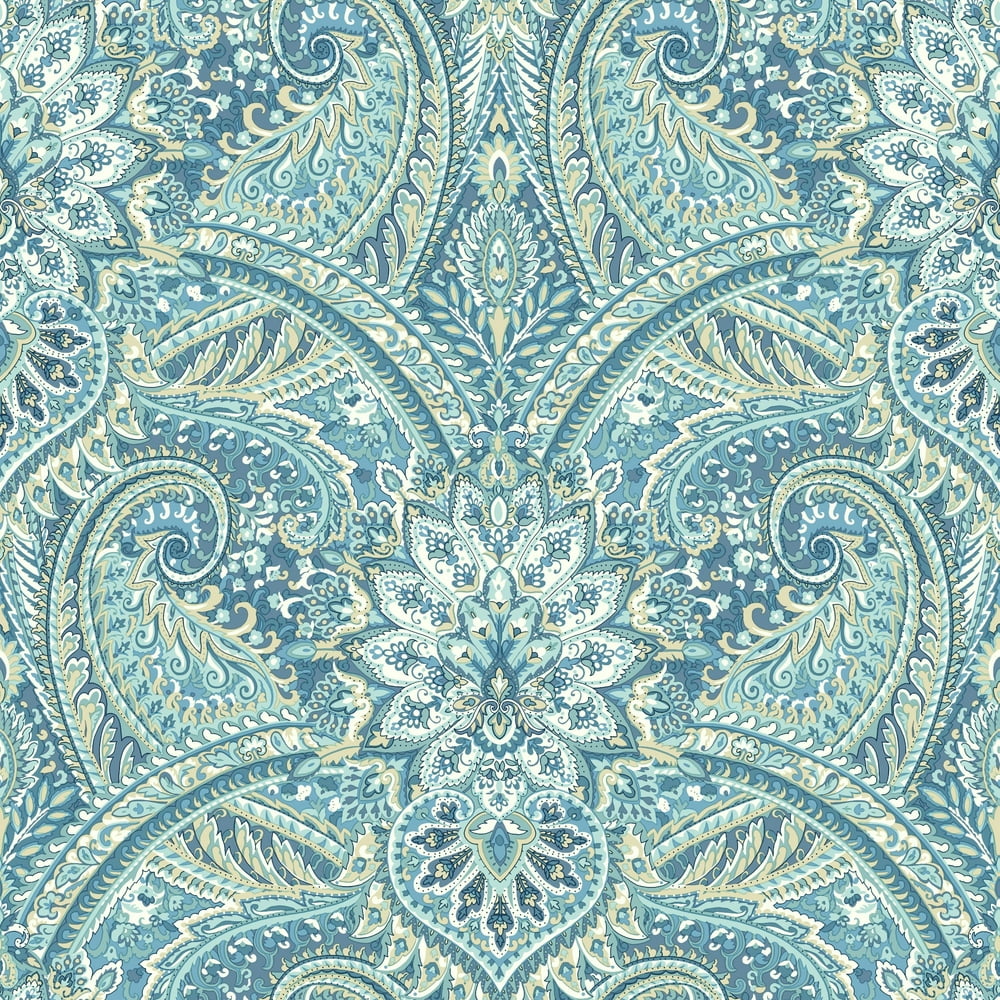 Waverly Classics II Swept Away Removable Wallpaper - Walmart.com