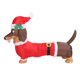 thumbnail image 5 of Perro Weiner Inflable, Decoración Navideña De 1,5 M Con Luces Integradas, Para Decoración Navideña Interior Y Exterior, Modelo De Aire Dachshund, 5 of 7